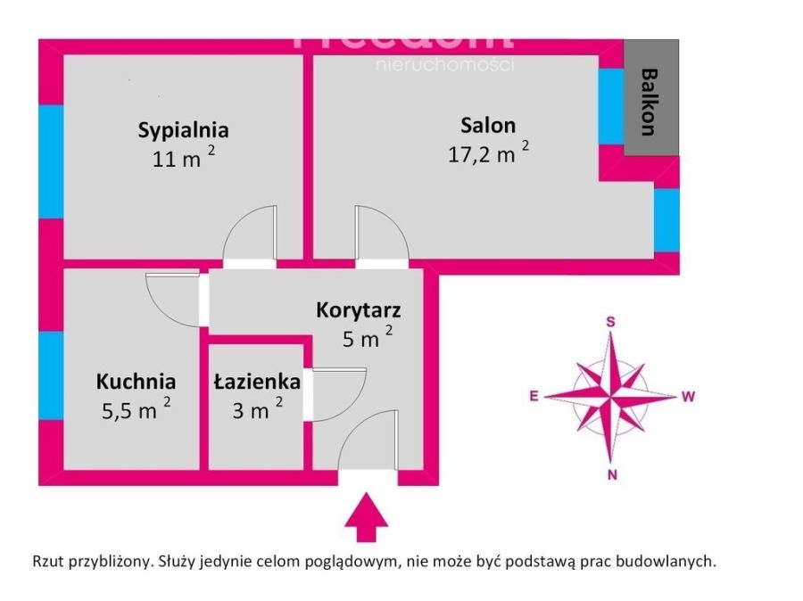 2 pokoje, balkon !do generalnego remontu, VII Dwór: zdjęcie 98731769