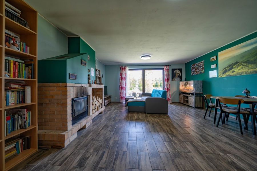 Jedyny bungalow w Tuchomiu! kominek, duży ogród: zdjęcie 98767157