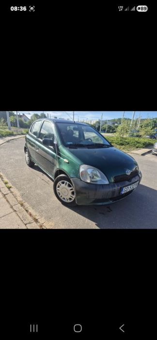 Toyota Yaris 1.0benz bez korozji niski przebieg: zdjęcie 98716154