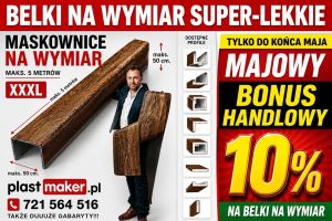 Belki rustykalne sufitowe i maskownice na wymiar: zdjecie 66434603