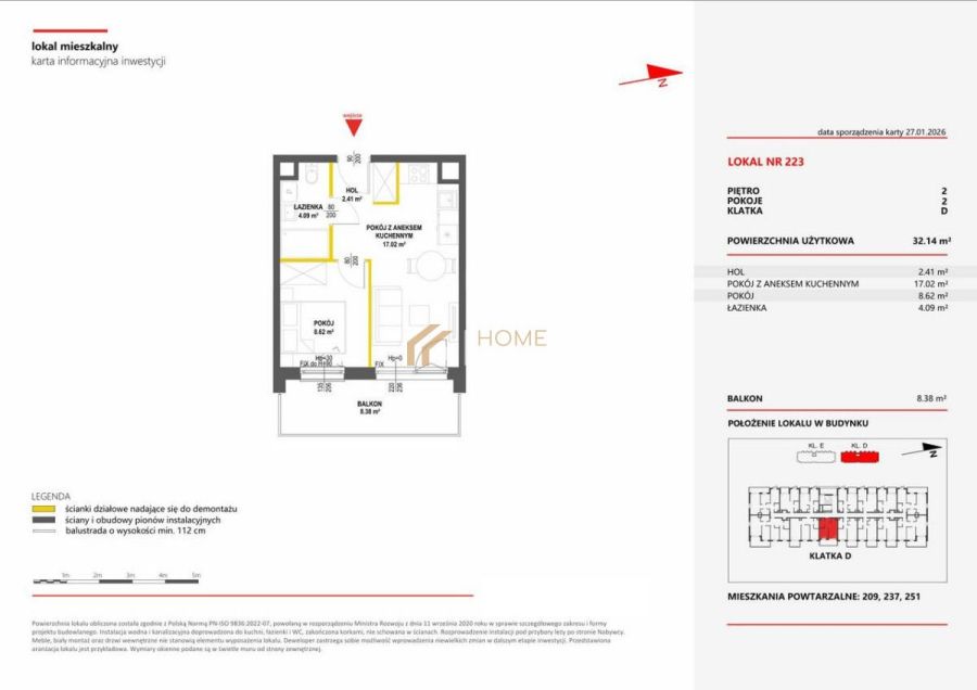 Kompaktowe 2 pokoje blisko SKM.: zdjęcie 98716583