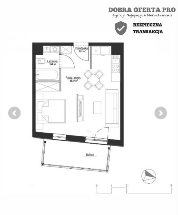 2 pokoje w nowej inwestycji Pruszcz Gdański: zdjecie 99575057