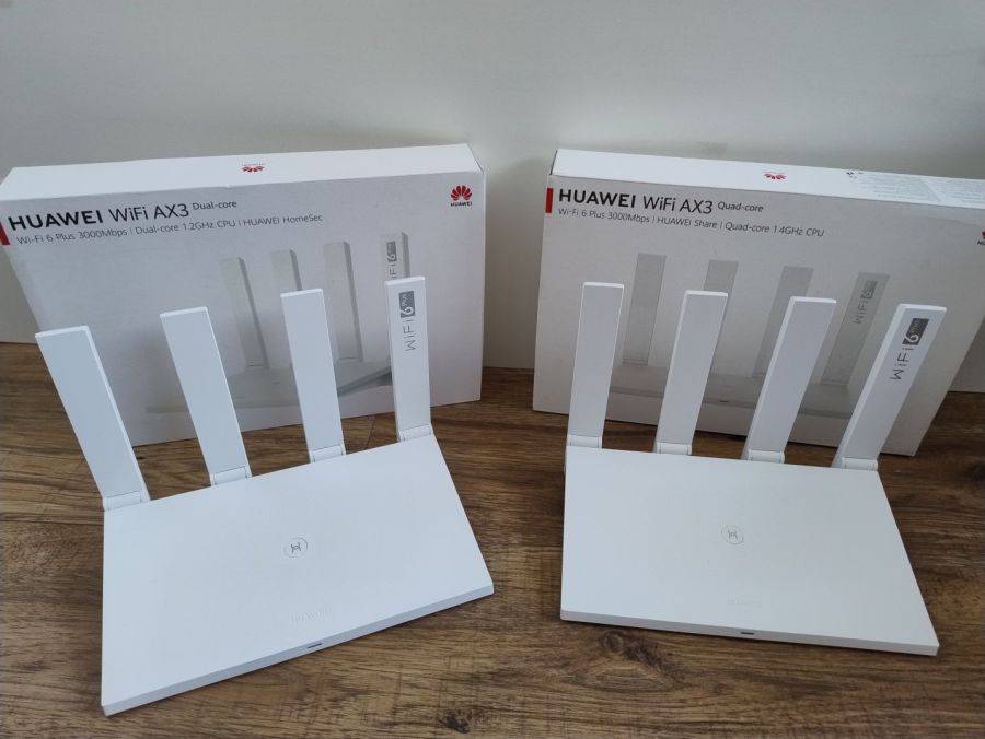 Zestaw MESH Wi-Fi 6 Huawei AX3 Quad-Core + Dual-Core