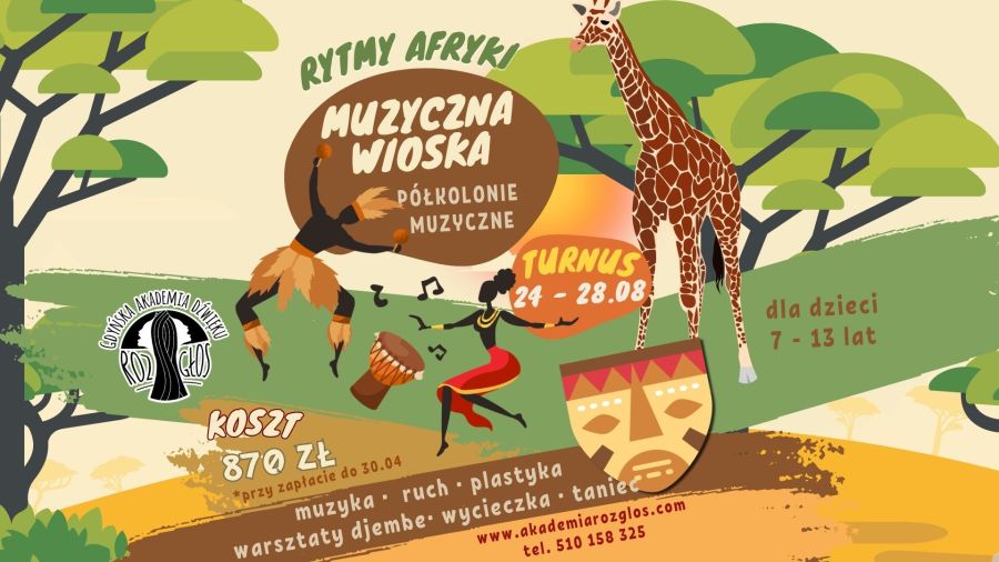 Półkolonie - Rytmy z Afryki