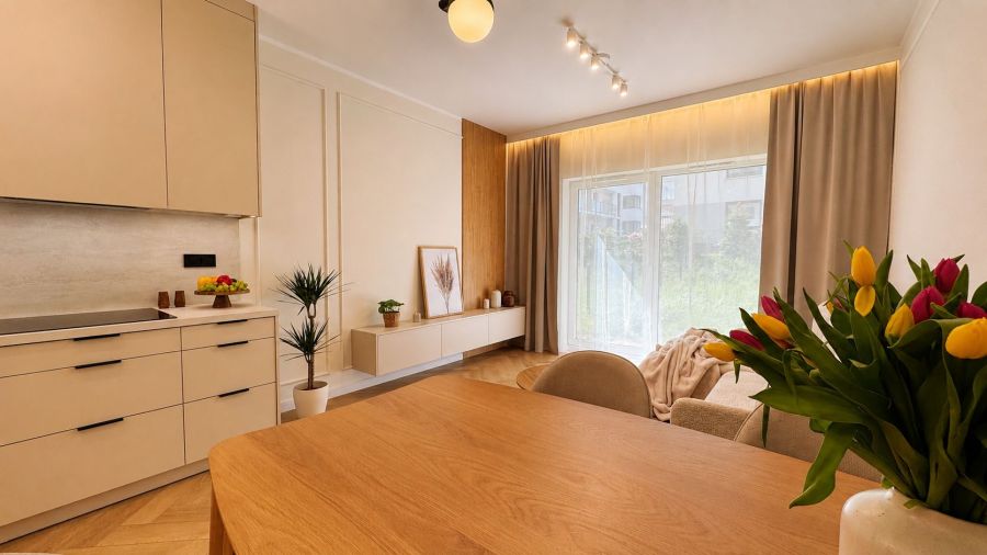 Gdańsk Jasień Nowoczesne 48m z dużym ogródkiem