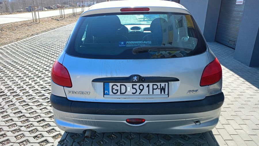 Peugeot 206 . Tylko 82 tys przebiegu: zdjęcie 98731656