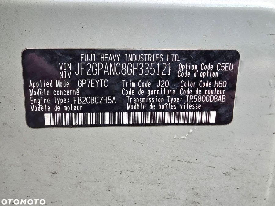 Subaru XV: zdjecie 98737872