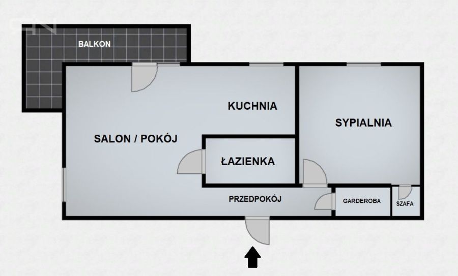 2 pokoje | 400m do plaży | Parking za szlabanem: zdjęcie 98739890