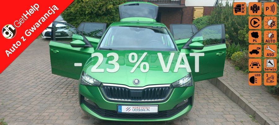 Škoda Scala 30 netto FV23% 1.0 TSI 116KM  Kierownica wielof.  Climatronic Salon PL: zdjęcie 98759761