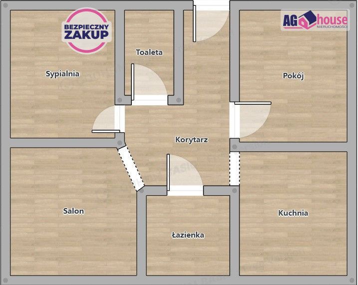 Rogozińskiego Pruszcz-3 pokoje w dobrej cenie: zdjęcie 98739460
