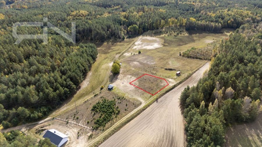 Działka | Kaszuby | 1162 m&sup2; | Jeziora | Las