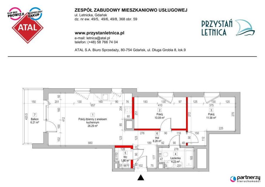 Blisko Morza/ piętro 5/5 / Wykończone/ 2024: zdjecie 98740144
