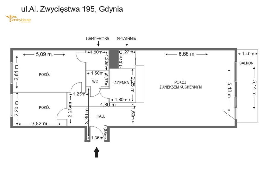 Trzy pokoje w spokojnej okolicy, niedaleko morza: zdjecie 98742254