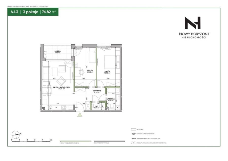 Apartament w Sopocie/3 pokoje/ cisza, las i morze: zdjecie 98742776