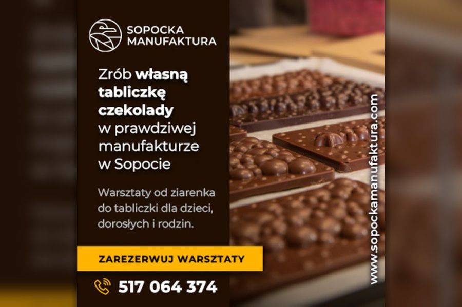 Wakacyjna przygoda z czekoladą w Sopocie