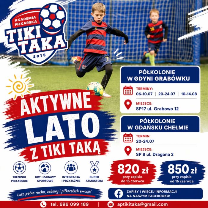 Aktywne lato z Tiki Taką
