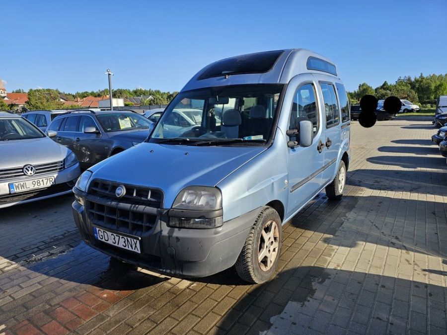 Fiat Doblo 2004r/opłaty aktualne/1.9 diesel/105KM/kierownica po prawej: zdjęcie 98745860