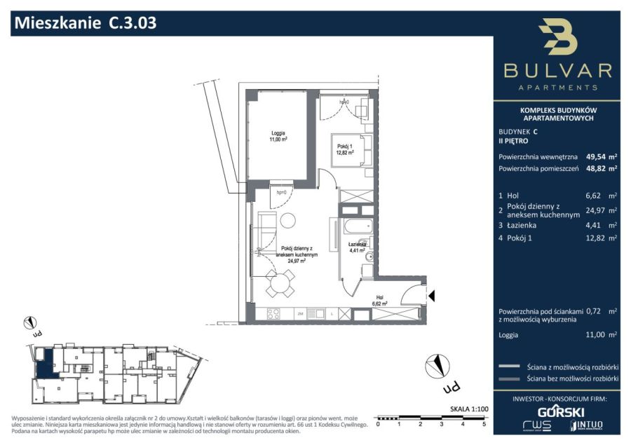 Bulvar Apartments | C.3.03: zdjęcie 98746686