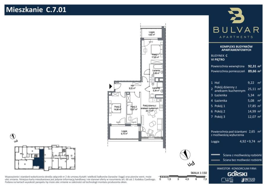 Bulvar Apartments | C.7.01: zdjęcie 98746716