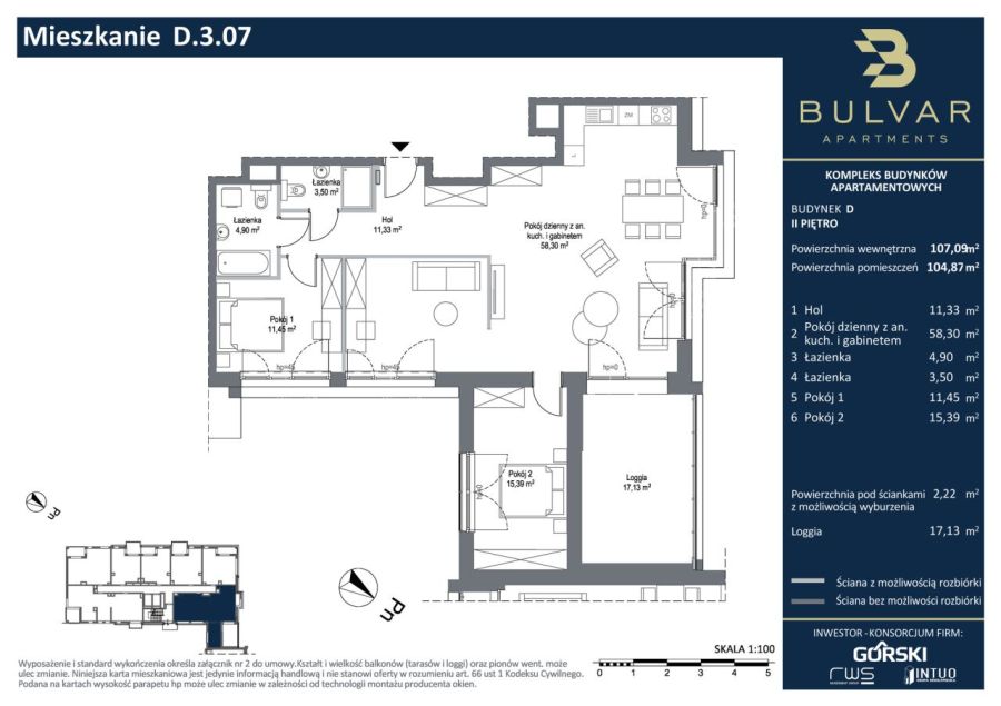 Bulvar Apartments | D.3.07: zdjęcie 98746772