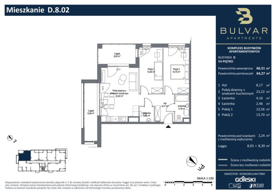 Bulvar Apartments | D.8.02: zdjęcie 98746832