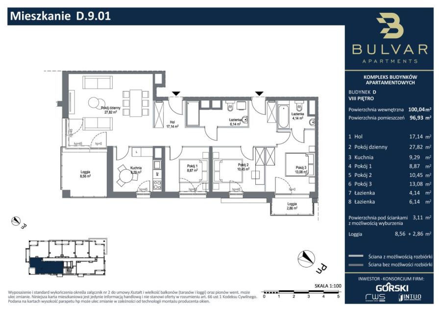Bulvar Apartments | D.9.01: zdjęcie 98746844