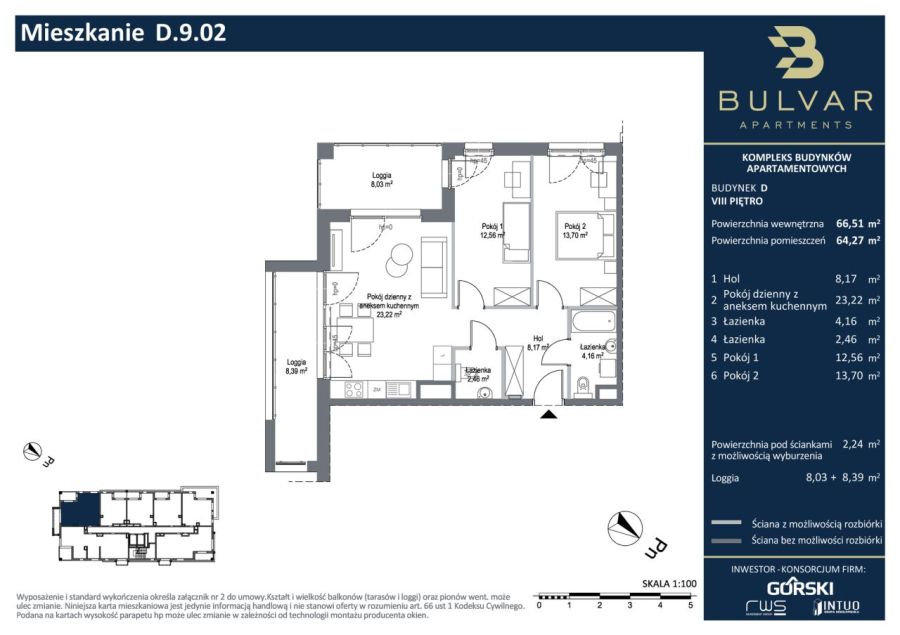 Bulvar Apartments | D.9.02: zdjęcie 98746846