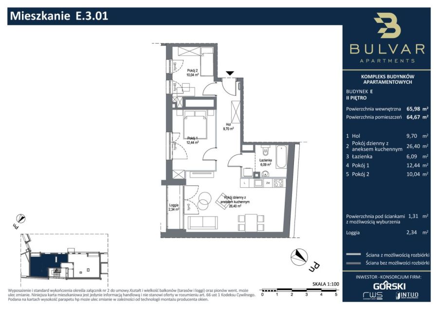 Bulvar Apartments | E.3.01: zdjęcie 98746886