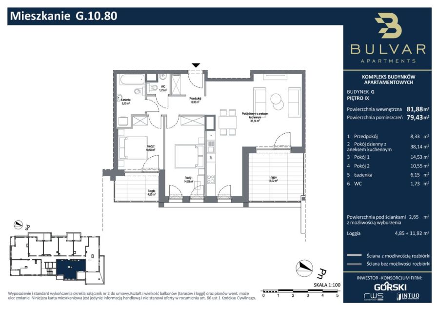 Bulvar Apartments | G.10.80: zdjęcie 98746908