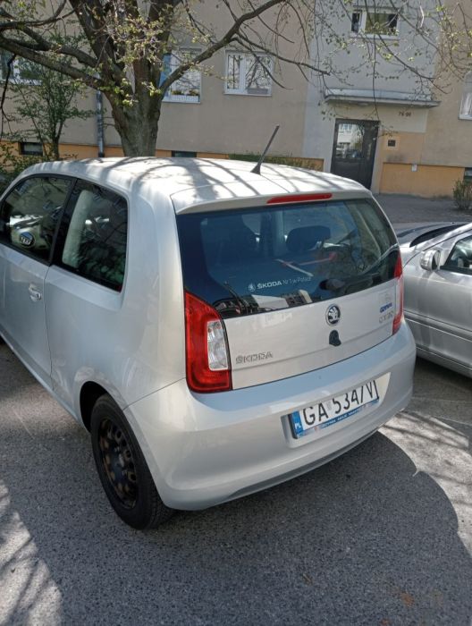 Skoda Citigo srebrny hatchback: zdjęcie 98748534