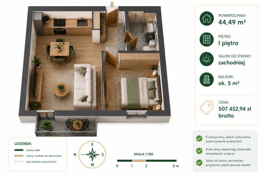 Najtańsze dostępne 2-pokoje| październik 2026: zdjęcie 98756781