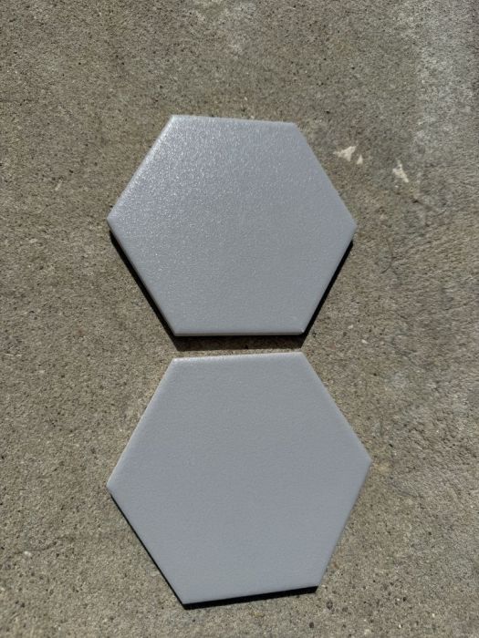 Płytki Tubądzin Satini Grey Hex: zdjecie 98762402