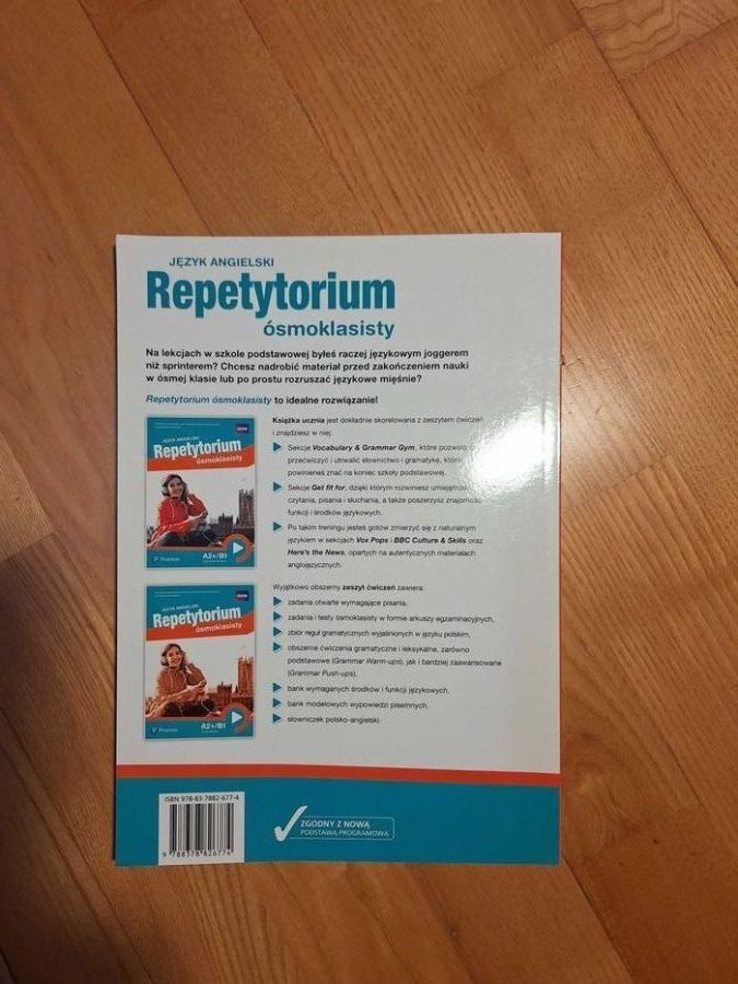 Repetytorium ósmoklasisty z języka angielskiego Pearson: zdjęcie 98765152