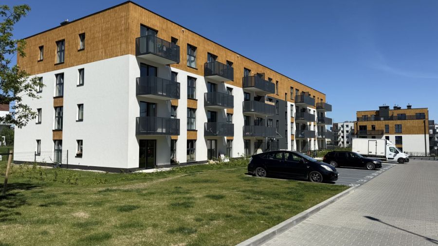 Gdańsk-Borkowo, ZEN, mieszkanie nowe, 53m2, 3 pokoje+balkon+hala