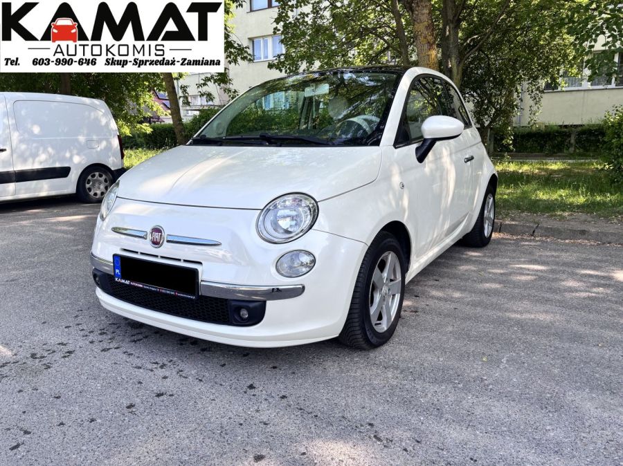 Fiat 500 1,2 benzyna Niski Przebieg Bogata wersja Zamiana