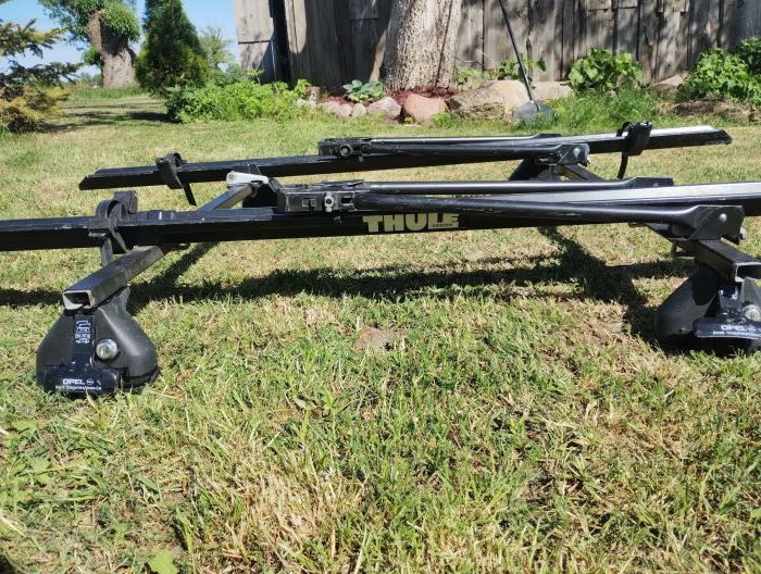 Sprzedam bagażnik dachowy Thule+ relingi: zdjęcie 98771149