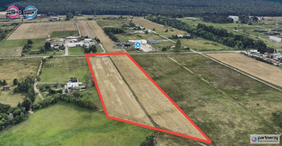 Działka inwestycyjna 1.895 ha, Dębogórze, MPZP: zdjęcie 98773111
