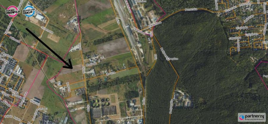 Działka inwestycyjna 1.895 ha, Dębogórze, MPZP: zdjęcie 98773113