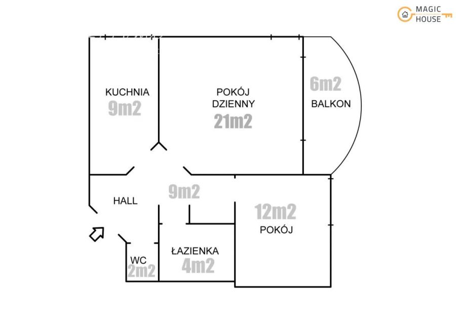 2 pokoje z balkonem | Fikakowo | Gdynia: zdjecie 98774255