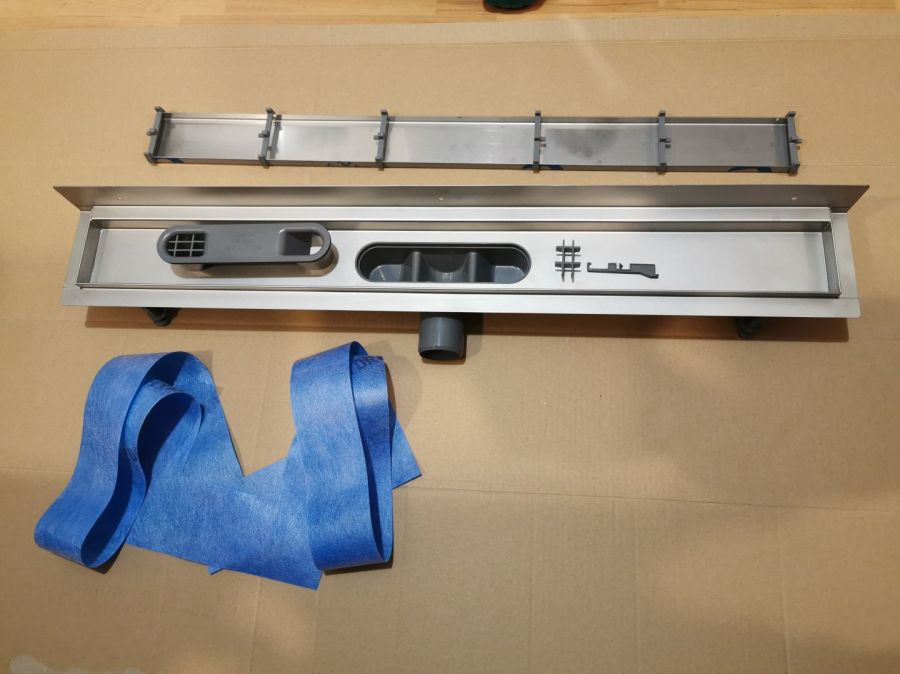 Odpływ liniowy przyścienny VOGI, 80cm: zdjecie 98777755