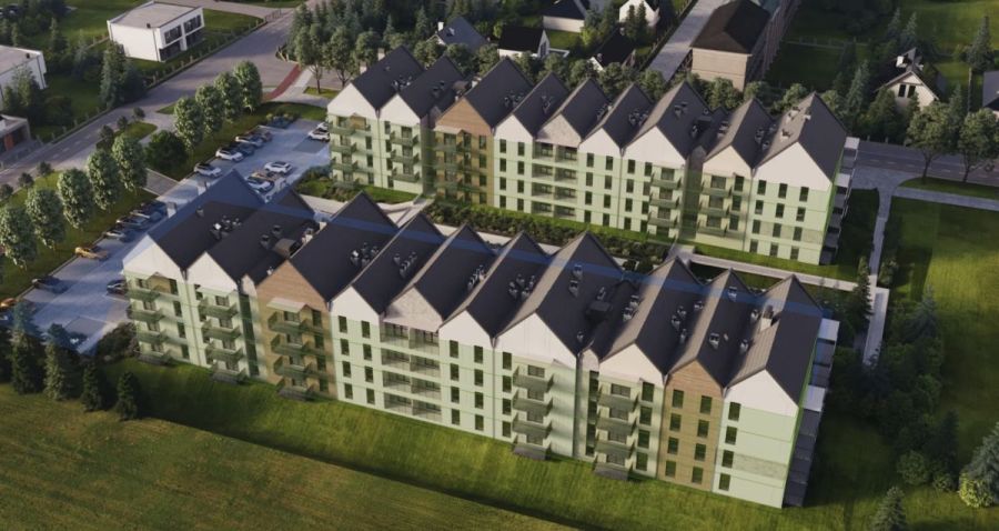 Nowoczesne Mieszkanie z Balkonem, Pruszcz Gdański