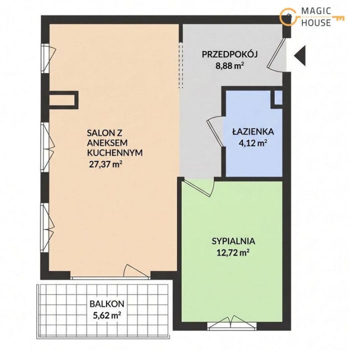 Ostatnie piętro | Widok na las i staw | Alfa Park: zdjecie 98785891