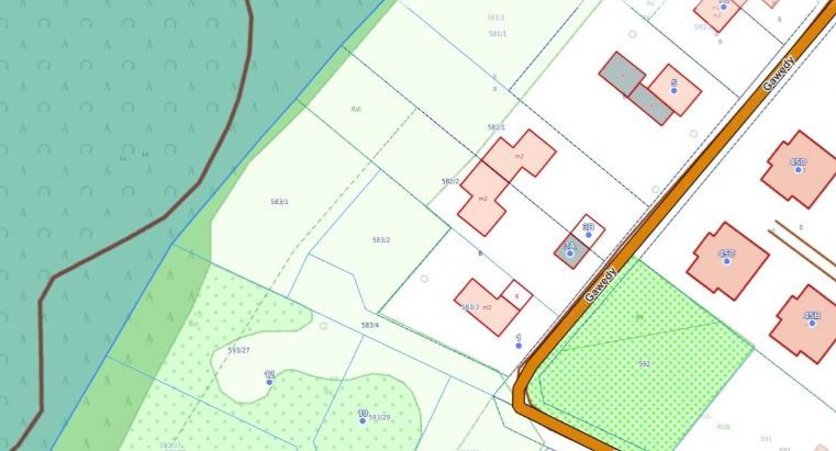 Działka pod lasem/inwestycja/dom/Park Krajobrazowy/2340m2: zdjecie 98789254