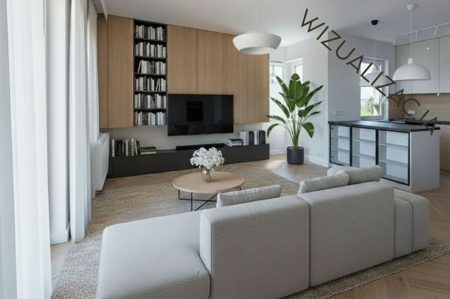 Nowe, wykończone 3 pok., 65,5 m², PKM 5 min.,2 miejsca w hal: zdjecie 98792995