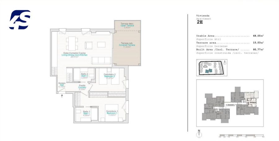 Nowoczesny apartament 500 m od plaży – El Verger: zdjecie 98807430