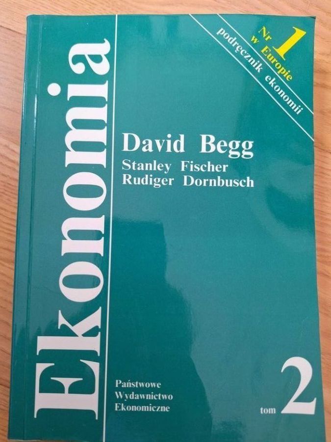 Ekonomia tom 2 Makroekonomia David Begg Stanley Fischer Dornbusch PWE