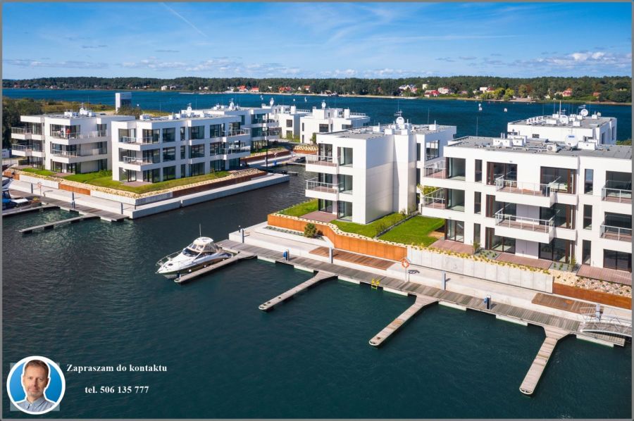 Apartamenty nad Zatoką Gdańską z własną mariną.