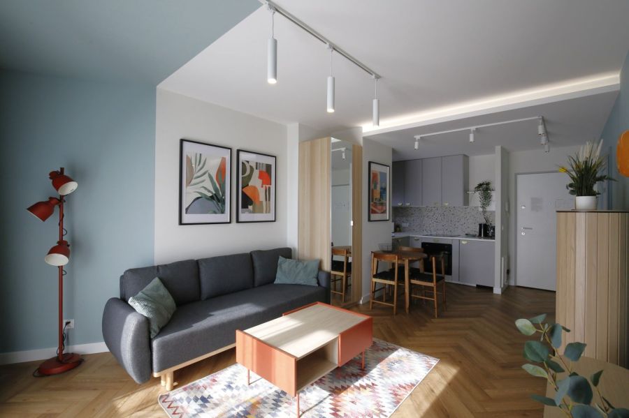 1-pok. apartament z balkonem Gdańsk Żurawie + miejsce parkingowe