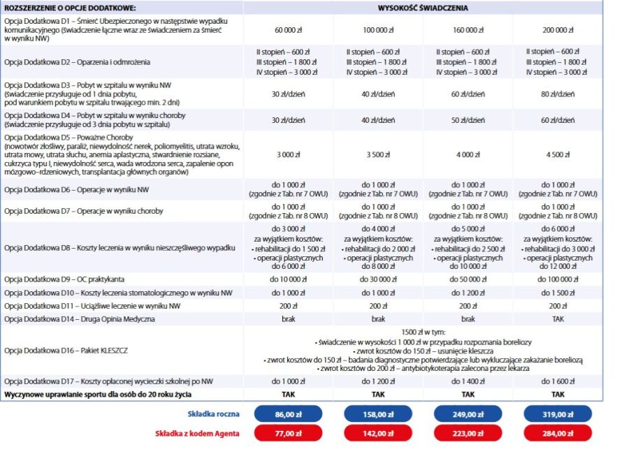 NNW dla dzieci i młodzieży szkolnej do 26 lat INTE: zdjecie 98824643