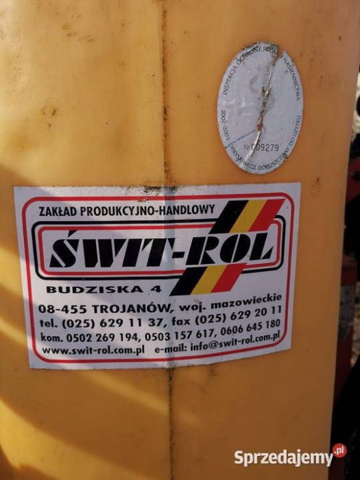 Opryskiwacz rolniczy z atestem Świt-Rol 300 l: zdjecie 98856834